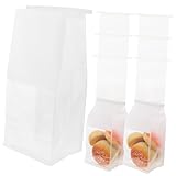 Photo Gallery zunoxaz 50 pezzi sacchetti pane kraft con trasparente per biscotti e snack buste imballaggio casa e panetteria sacchetti portatili per pane e dolcetti Photo Gallery zunoxaz 50 pezzi sacchetti pane kraft con trasparente per biscotti e snack buste imballaggio casa e panetteria sacchetti portatili per pane e dolcetti