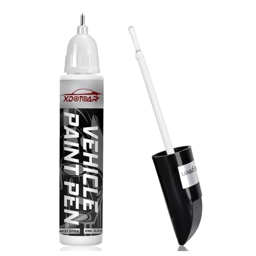 White Car Paint Touch Up Pen, Color Accurate Touch Up Paint for Cars, Professional Automotive Scratch Repair, Lasting Auto Scratch Remover, Fast Dry, Easy to Use, Safe and Washable, Versatile Use