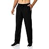 Butrends Joggingbroek voor heren, lichte, sneldrogende herenbroek met zakken met ritssluiting, trainingsbroek met elastische taille, ademende sportbroek