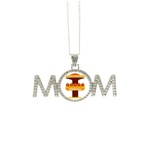 Collier Illustration Colorée Park pour Femme | Bijou Tendance Taille M