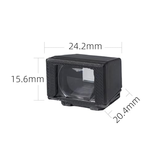 Visor óptico de 35mm para cámaras visor externo de PP portátil 3