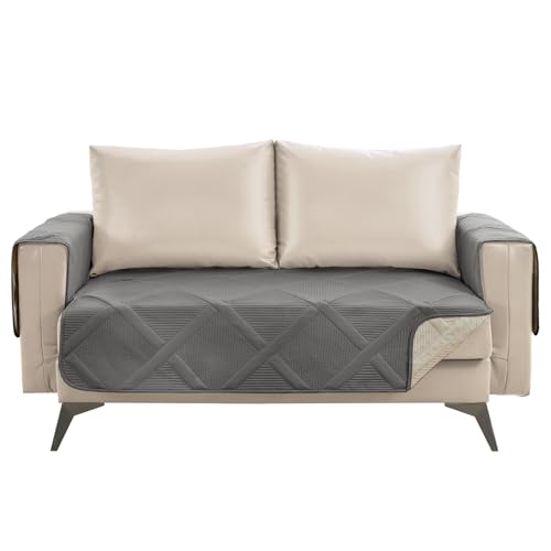 Chaise Lazy Boy 22" rafraîchie par la housse beige crème matelassée