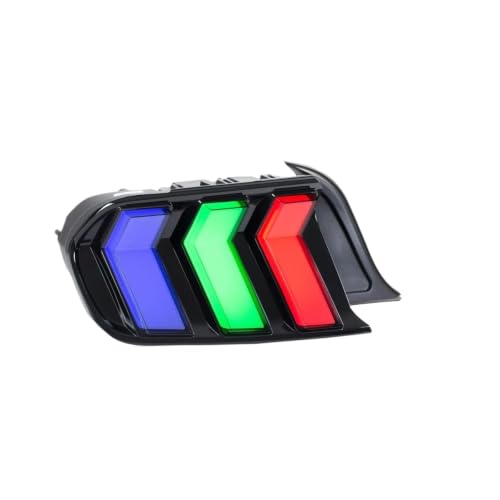 Feux stop séquentiels à changement de couleur pour Mustang S550 GT
