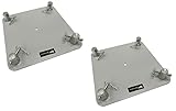 Two (2) 12'X12' Base Plate/Top For Square Trussing Fits Major Name Brands truss Guaranteed Fit for Your 290mm. x 290mm.(11.42') Truss!