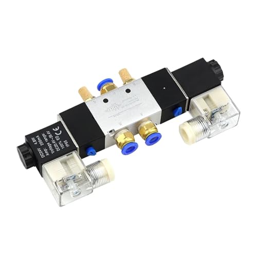 Électrovanne pneumatique 4V220-08 anti-blocage 5 voies bobine 220V 1/4 - 2