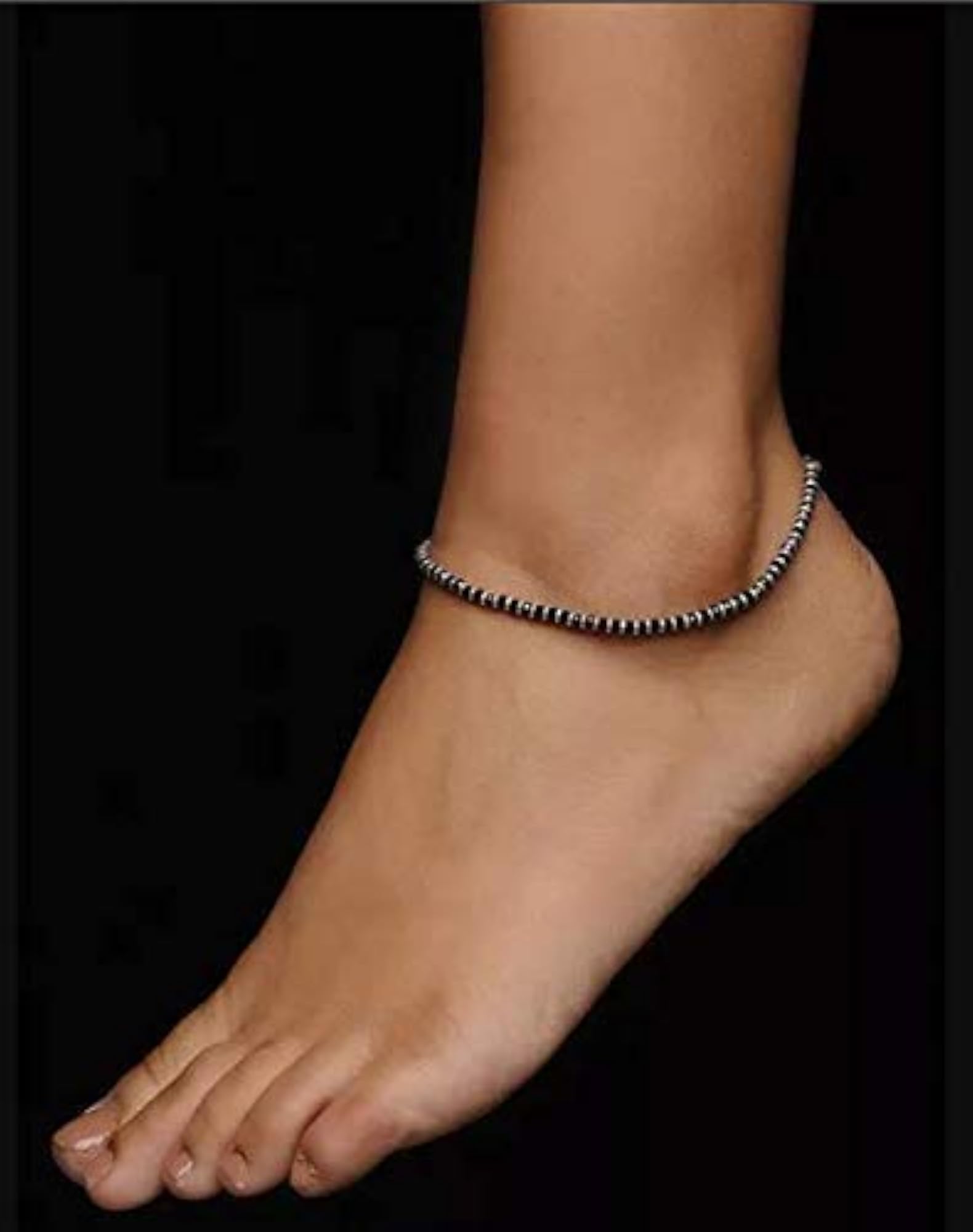 Women's Pure 925 Sterling Silver Nazariya Anklet Payal