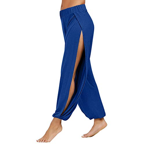 Allence Harem Style Yogahosen für Damen Weiche Odile Stoff Lange Hose Freizeit und Sport Geeignet Cover