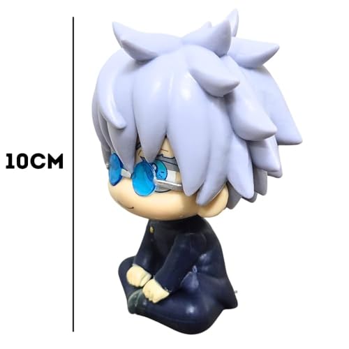 Image of FUNFOB Jujutsu Kaisen Action Figure Collectible for Anime Fans PVC Multicolour | Go-jo Chubby