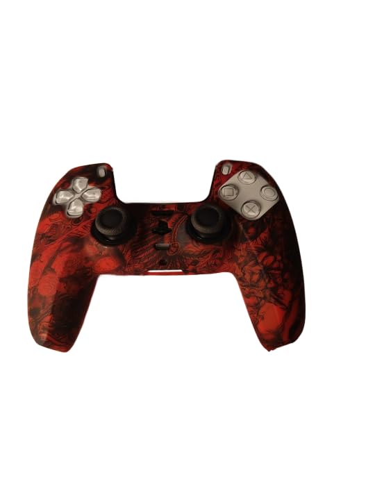 DKD PS5 Controller Protective Silicone Skin Sleeve Anti Slip Cover (red Flower Design) (B0C9XBXHXF) Amazon Price History, Amazon Price Tracker