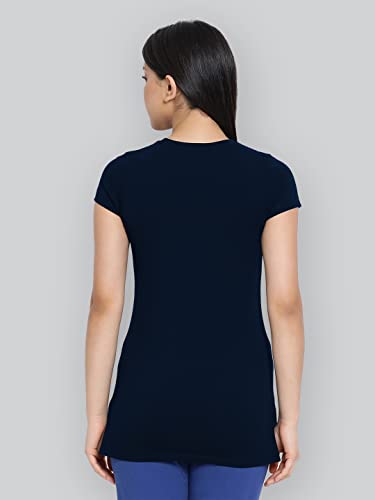 Image of Lyra Women's Cotton Regular Fit T-Shirt