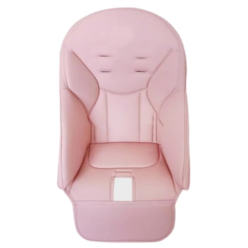 Image of Toveival High Chair Cushion, High Chair Cover for Baby, Seat Cushion Breathable Pad, High Chair Seat Cover, PU Leather Soft Padding HighChair Covers for Siesta Zero3,Baoneo,Kosmic Jané (Pink)