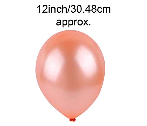 Image of AMFIN (Pack of 30) Birthday Decoration Combo / 1st Birthday Decoration for Baby / 1st Birthday Decoration Items /First Birthday Party Decoration /Balloons /Birthday Party - Rose Gold