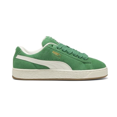 Image of Puma Men's Suede XL Shoes Archive Green /Vapor Gray 4 Medium