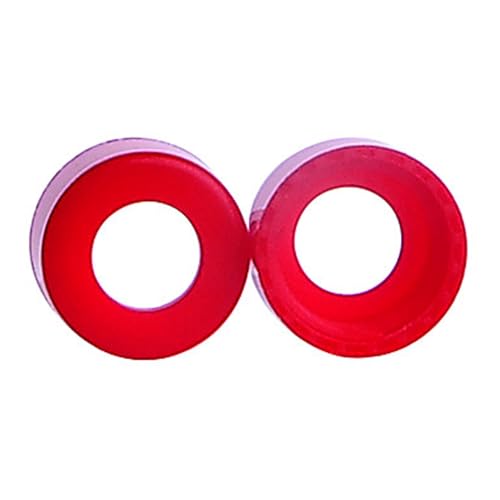 Capuchons ouverts rouges 9 mm flexibles haute visibilité pour masquage sans bavure