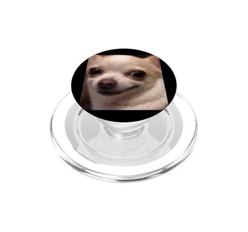 PopGrip de Chihuahua meme soluciona las caídas del móvil con su base magnética para MagSafe