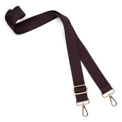 Image of S&loyoe Thickened Solid Color Purse Straps Replacement Crossbody Bag Strap Adjustable Wide Guitar Straps for Handbags 1.5inch