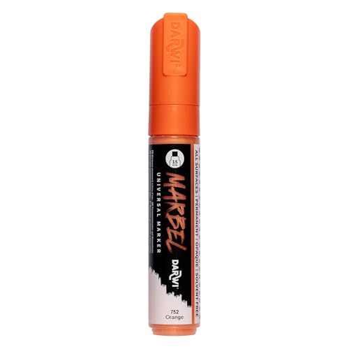 MARBEL DA0222015752C Marqueur Universel Orange Pointe Large 15mm
