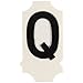 Brady 5010-Q, 50126 Gothic Quik-Align, (25 Packs of 10 pcs)