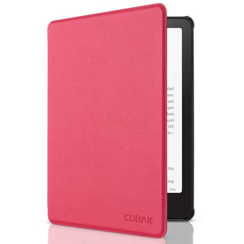Image of CoBak Case for 7 inch E-Readers - All New PU Leather Cover with Auto Sleep Wake Feature for E-Readers 2024 Released