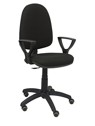 Piqueras y Crespo Ayna Silla de Oficina, Tela, Negro, One Size Cover