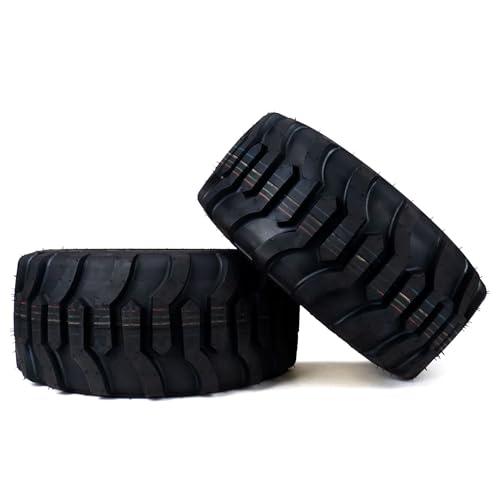 (2) Industrial Tire Assemblies 18x8.50-10 Fits John Deere 1023E 1026R 1025R LVA20123