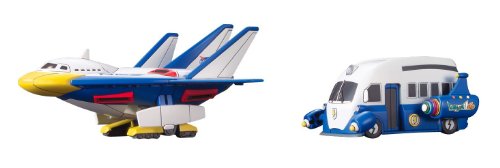 Bandai duck shuttle et lightning TM caravan Inazuma Eleven GO jouet import Japon