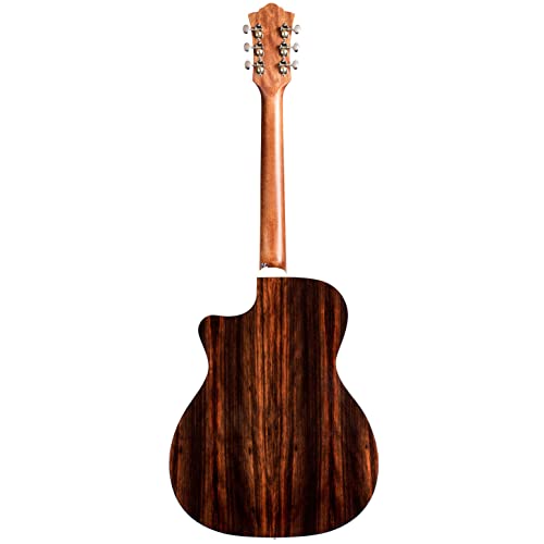 Guild OM-260CE Deluxe Antique Burst Gloss - Les Beatles, Paul McCartney, John Lennon, RIngo Starr, George Harrison Guild OM-260CE Deluxe Antique Burst Gloss – Image 4