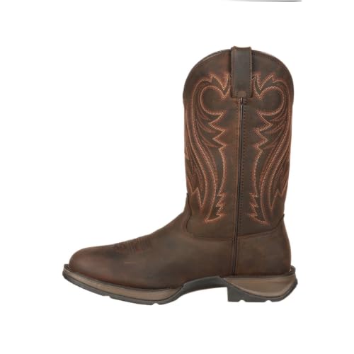 Durango Bota masculina Rebel DB5464 Western, Chocolate Wyoming, 9.5 Wide
