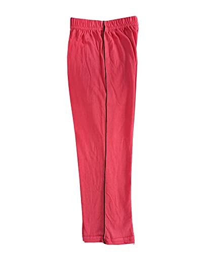 Image of indi weaves Girls Cotton Solid Capri 3 /4th Leggings (Pack of 2)