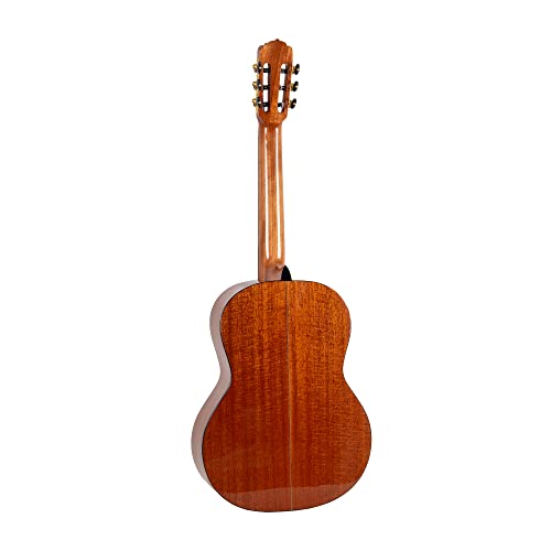 Crossrock 6 String Student, Spruce 4/4 Full Size 39" Classic Hard Case And Guitar Cleaning Kit(Crcg-300Bk), Right, Bundle 1 #TOP1