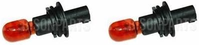 Mirror Indicator Bulb Holders & Bulbs UT6093 x2