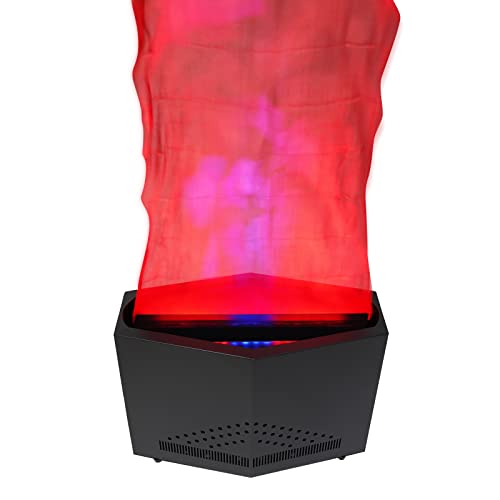 Fire Flame Light Machine, 36 LED Stage Atmosphere Effect Fake Fire Flame Machine Simulated Flames Lamp for Halloween Party Decorations