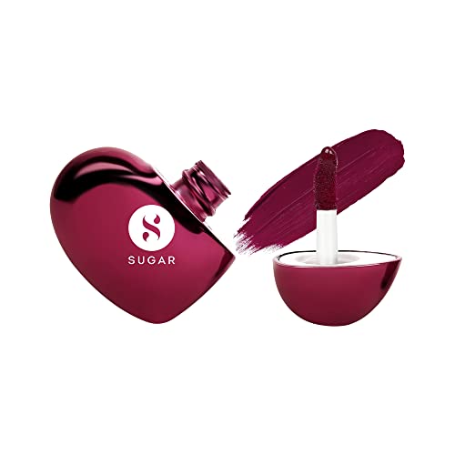 SUGAR Cosmetics LA LA Love Matte Liquid Lipstick | Lasts 18Hrs | Transferproof & Waterproof – 03 Berry Bliss