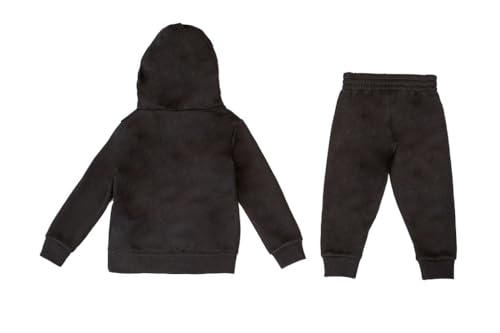 Nike Toddler Sportswear Camo Pull Over Hoody & Pants Fleece 2-Piece Set- Black - 4T2