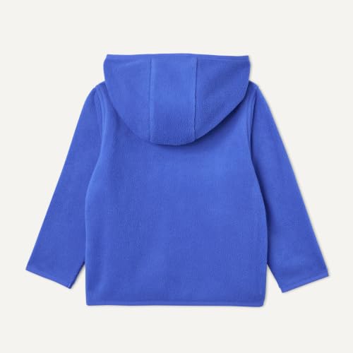 Image of Amazon Essentials Boys and Toddlers' Polar Fleece Full-Zip Hooded Long Sleeve Insulated Coat Jacket