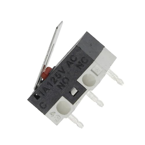 Interrupteur de fin de course 3 broches micro switch bouton poussoir 1A 125V - 2