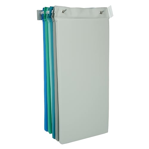 FDP Kid Hanging Rest Mat with Wall Mount Included; Non-Folding 2″ Thick Nap Mat with Non-Slip Bottom for Daycare, Preschool or Home (7-Piece Set) – Contemporary