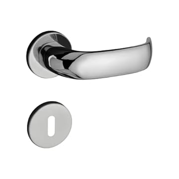 FECHADURA PORTA INTERNA ZM CONTEMPORÂNEA 500-90I 55MM CROMADO PADO