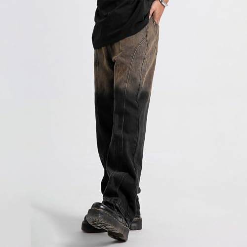 Men's Baggy Jeans Y2K Vintage Casual Jeans Streetwear Dance Skateboard Jeans Striaght Leg Denim Pants3