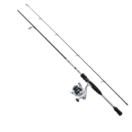 Mitchell MX1 - Combo de señuelo, caña de Pescar y Carrete, Combo de Spinning, Pesca depredador, Lucio/Perca/lucioperca, Unisex, Plateado/Negro, 2,13 m | 10-30 g