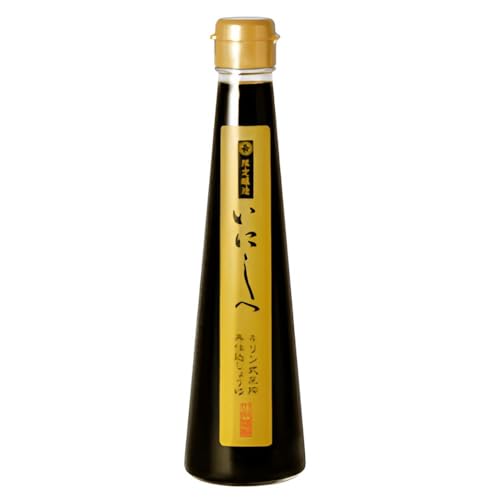 福岡醤油店 いにしへ 200ml 高級醤油 瓶 2年熟成 調味料 濃口 手搾り しょうゆ 伝統の味 (1本)
