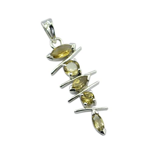 Pendentif jaune pour femme à offrir pour un anniversaire ou une occasion
