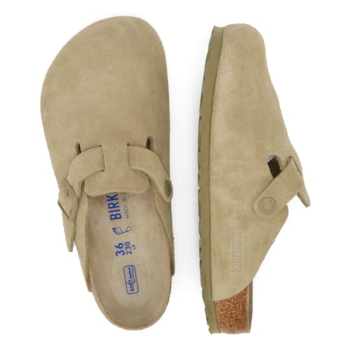 Image of Birkenstock Women's Boston Suede Clogs