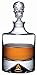 Topkapi Elite 250.892 The Shade - Caraffa per whisky, in cristallo senza piombo, realizzata a mano, 1,2 litri, con teschio mistico