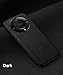 Kepuch Silklike Case for Honor Magic 5 Lite/Honor X9a - Cover Bumper Built-in Metal Plate for Honor Magic 5 Lite/Honor X9a - Black