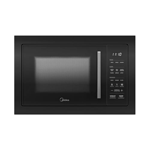Micro-ondas de Embutir 35L Touch Preto Midea