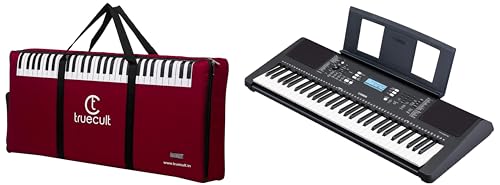 Image of YAMAHA Psr-E373 61-Keys Keyboard & Adaptor With Padded Bag, Black