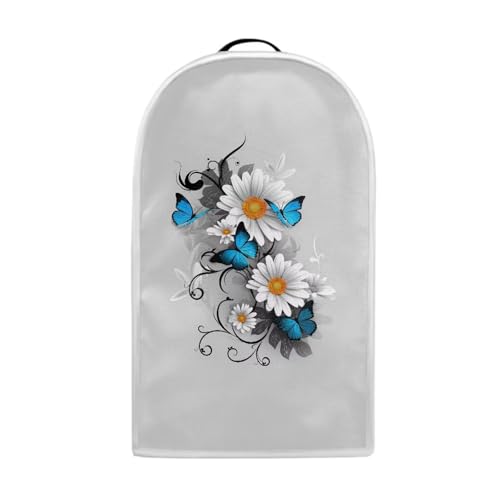 Image of Talayituse Daisy Butterfly Print Blender Dust Cover, Fingerprint Protection Cover for Stand Mixer or Coffee Machine, Home Kitchen Appliance Covers for Stain Dust Resistant Supplies