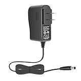 Hiseeu AC 100-240V to DC 12V 1A 1000mA 12W Power Adapter 5.5 x 2.1mm FCC 10 Feet Power Cord (12V-1000mA) Power Supply for Security Cameras