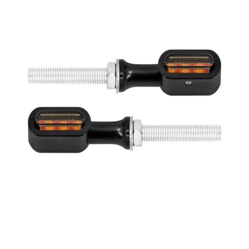 Clignotants moto mini LED arrière finition haut de gamme pour custom Sportster XL 883